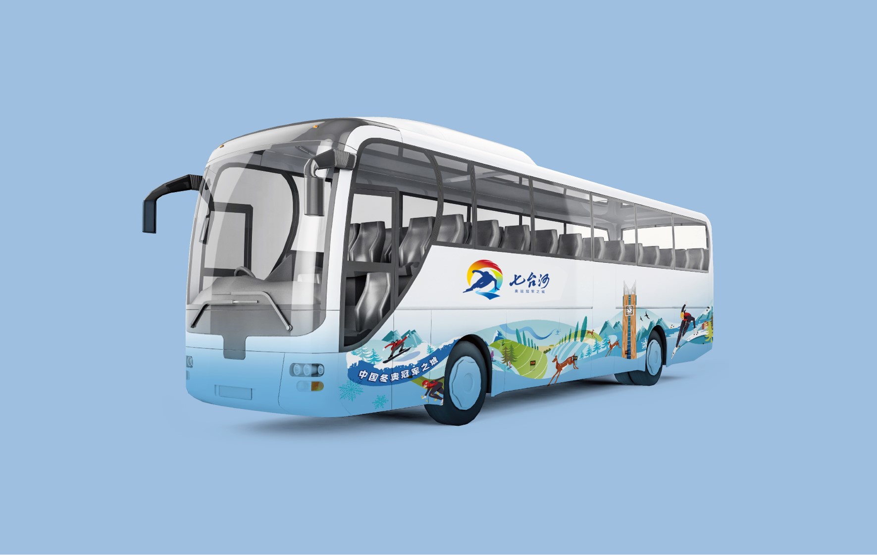 城市汽車宣傳設(shè)計