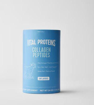 Vital Proteins?膠原蛋白健康產品的領導者紙罐包裝設計創意